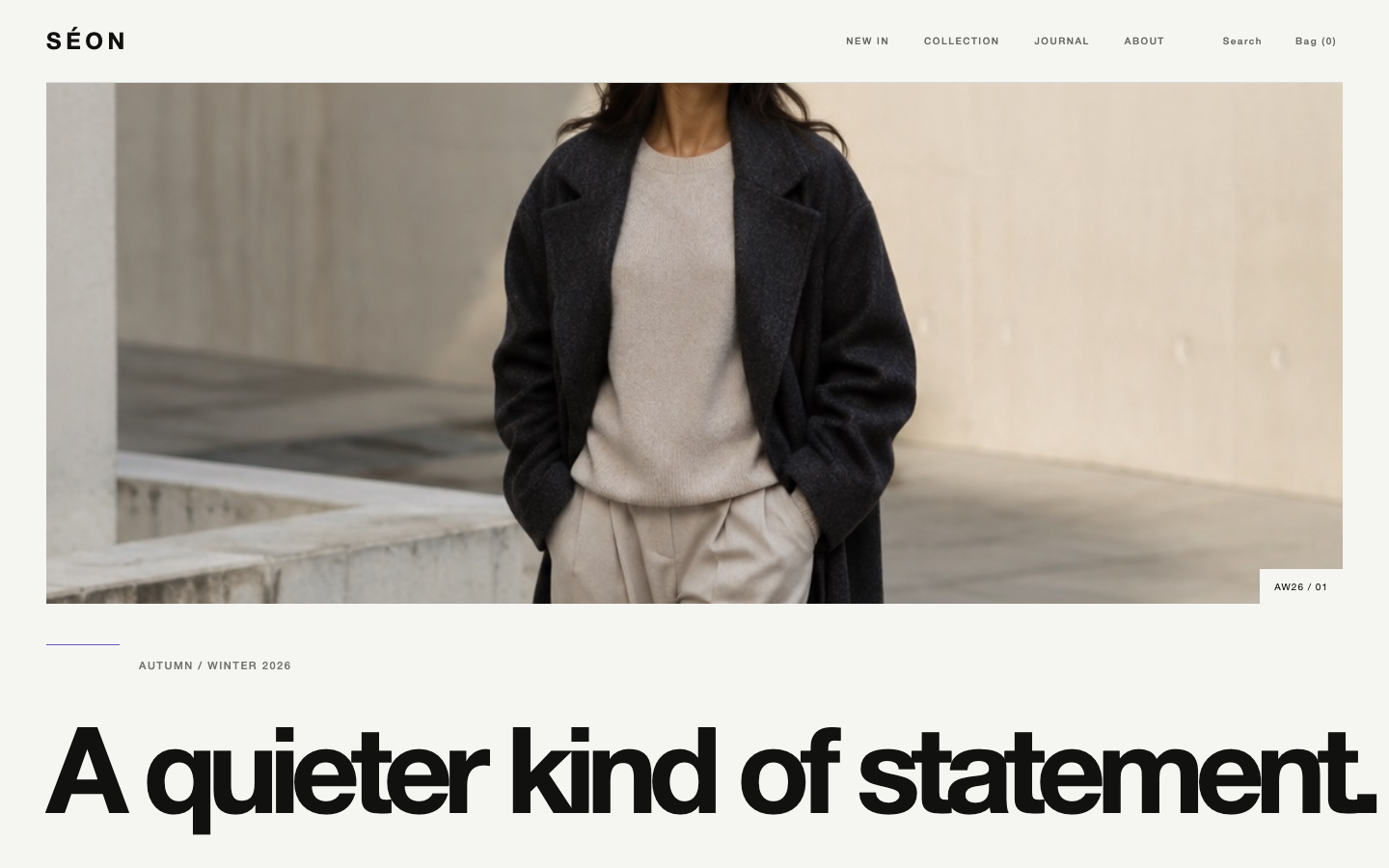 横長の写真と大きな文字の制作例