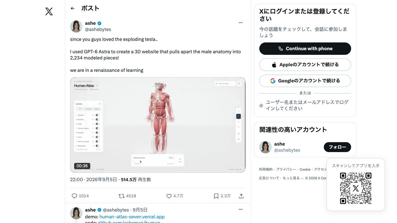 Human Atlasモデル
